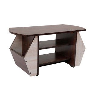 MAARK WOODEN FINISH MAGAZINE COFFEE TABLE