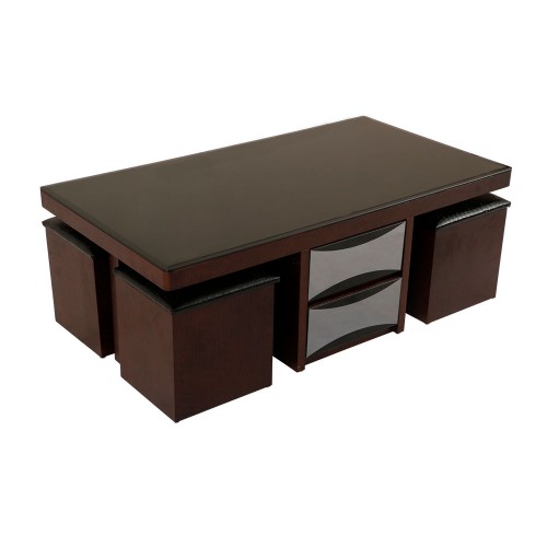 HT Coffee Table with Puffy