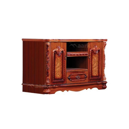 Brown Wooden TV Cabinet