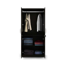 MAARK 2 DOOR WARDROBE PL STANDARD WITH DRESSER