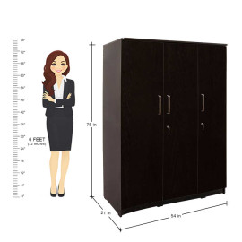 MAARK 3 DOOR WARDROBE PL STANDARD