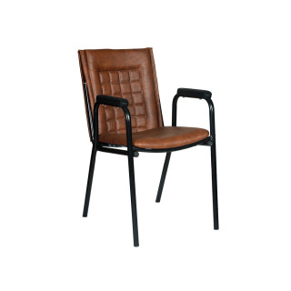 MAARK VISITOR CHAIR 4040 BROWN COLOUR AS