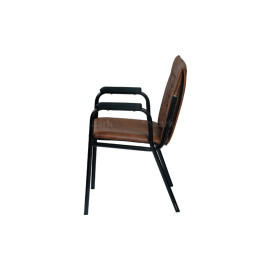 MAARK VISITOR CHAIR 4040 BROWN COLOUR AS