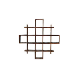 MAARK SHEESHAM WOOD WALL HANGER 5022 STONE FINISH SV