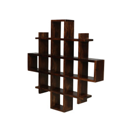 MAARK SHEESHAM WOOD WALL HANGER 5022 STONE FINISH SV