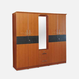 MAARK 5 DOOR WARDROBE PF WITH DRESSER