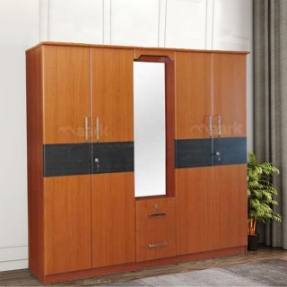 MAARK 5 DOOR WARDROBE PF WITH DRESSER