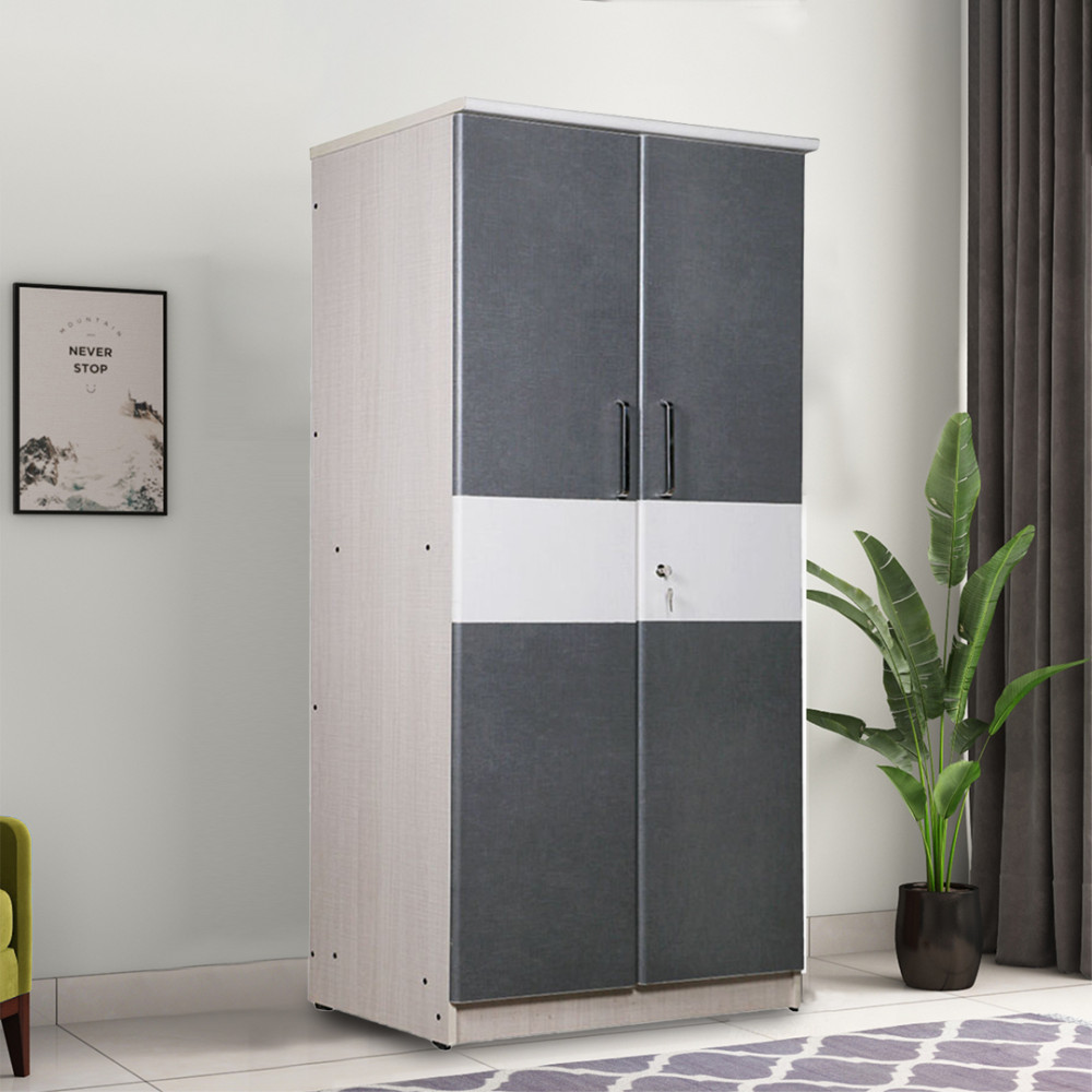 MAARK 2 DOOR WARDROBE PF PREMIUM