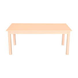 MAARK WOODEN TOP 6 SEATER DINING SET (1+4+BENCH) 6*3 WINDOW 