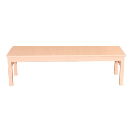 MAARK WOODEN TOP 6 SEATER DINING SET (1+4+BENCH) 6*3 WINDOW 