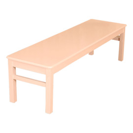 MAARK WOODEN TOP 6 SEATER DINING SET (1+4+BENCH) 6*3 WINDOW 