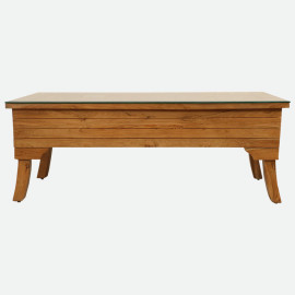 MAARK WOODEN CORNER SOFA 5 SEATER SEMANGI WITH COFFEE TABLE HT