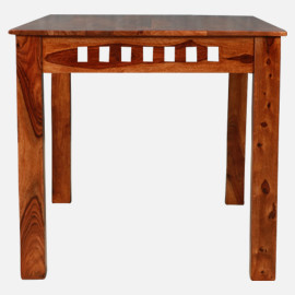MAARK SHEESHAM WOOD 4 SEATER DINING SET (3.75*2.5) 1120 NATURAL FINISH SV