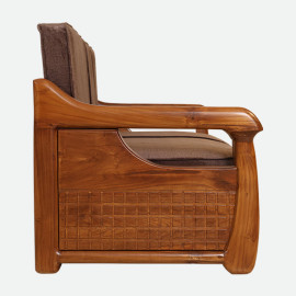 MAARK WOODEN SOFA SET (3+2+1) 002 GI
