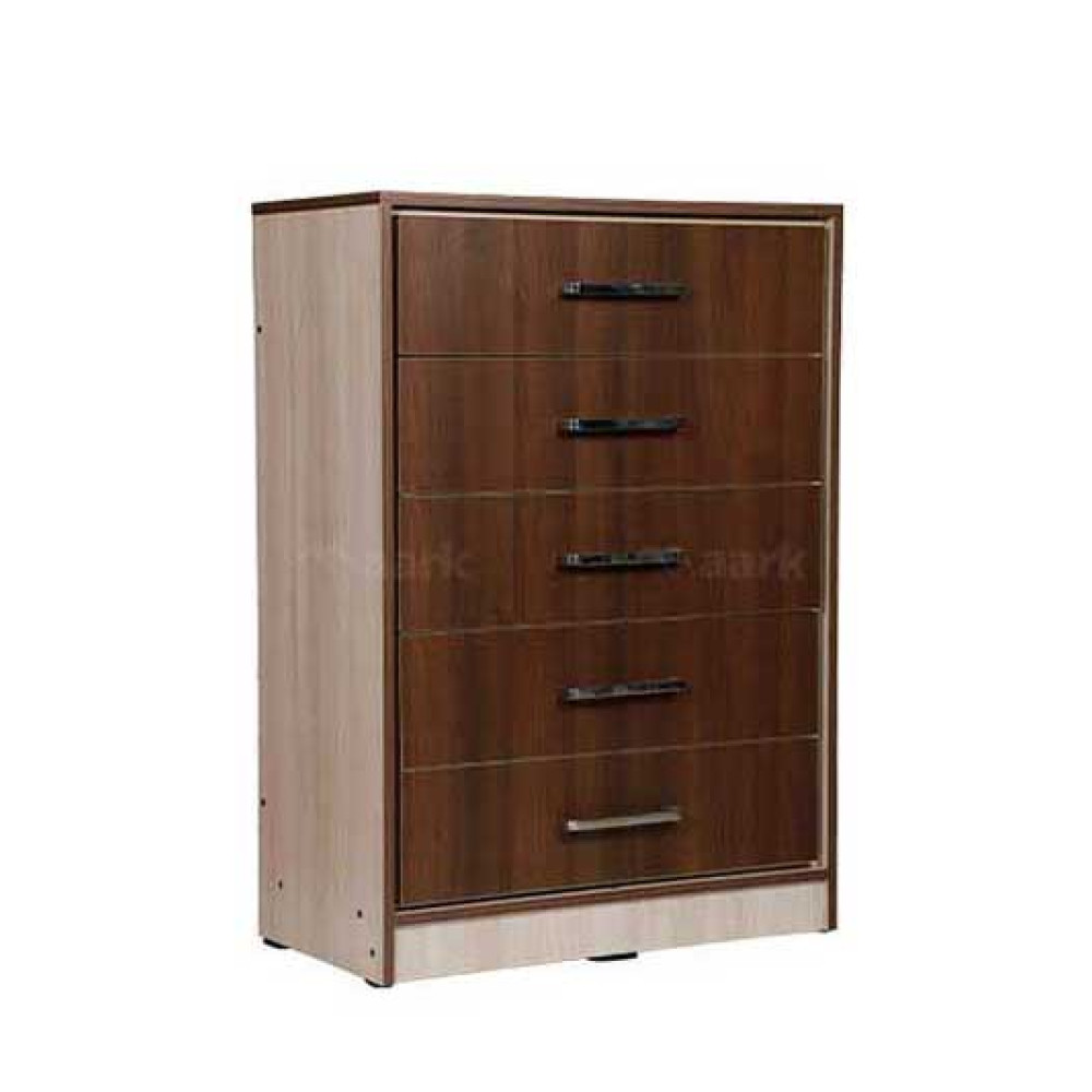 WOODEN CHEST OF DRAWER IN ACACIA COLOR