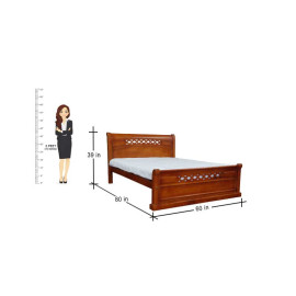 MAARK QUEEN SIZE BED (5*6.25) 605 MRF