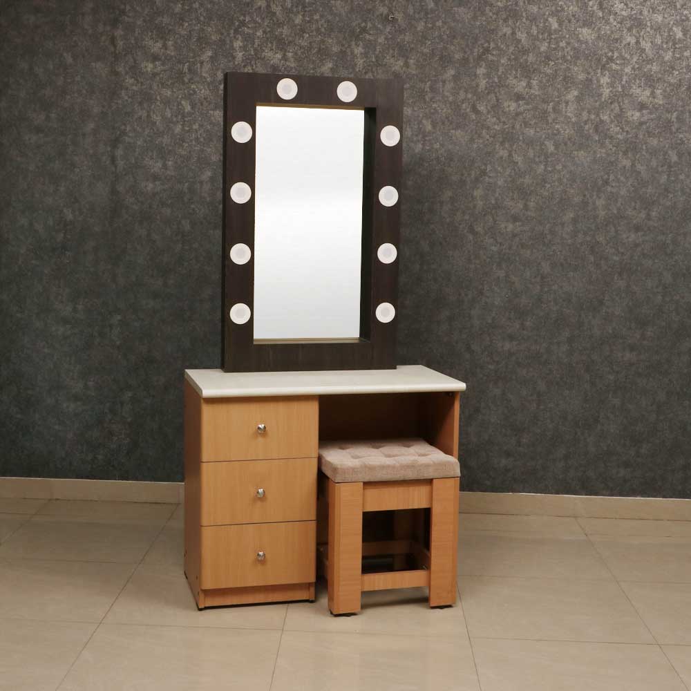Buy Howler Dressing Table (Walnut Finish) Online in India at Best Price -  Modern Dressing Tables - Bedroom Furniture - Furniture - Wooden Street  Product | Dressing table design, Table design, Dressing table wooden