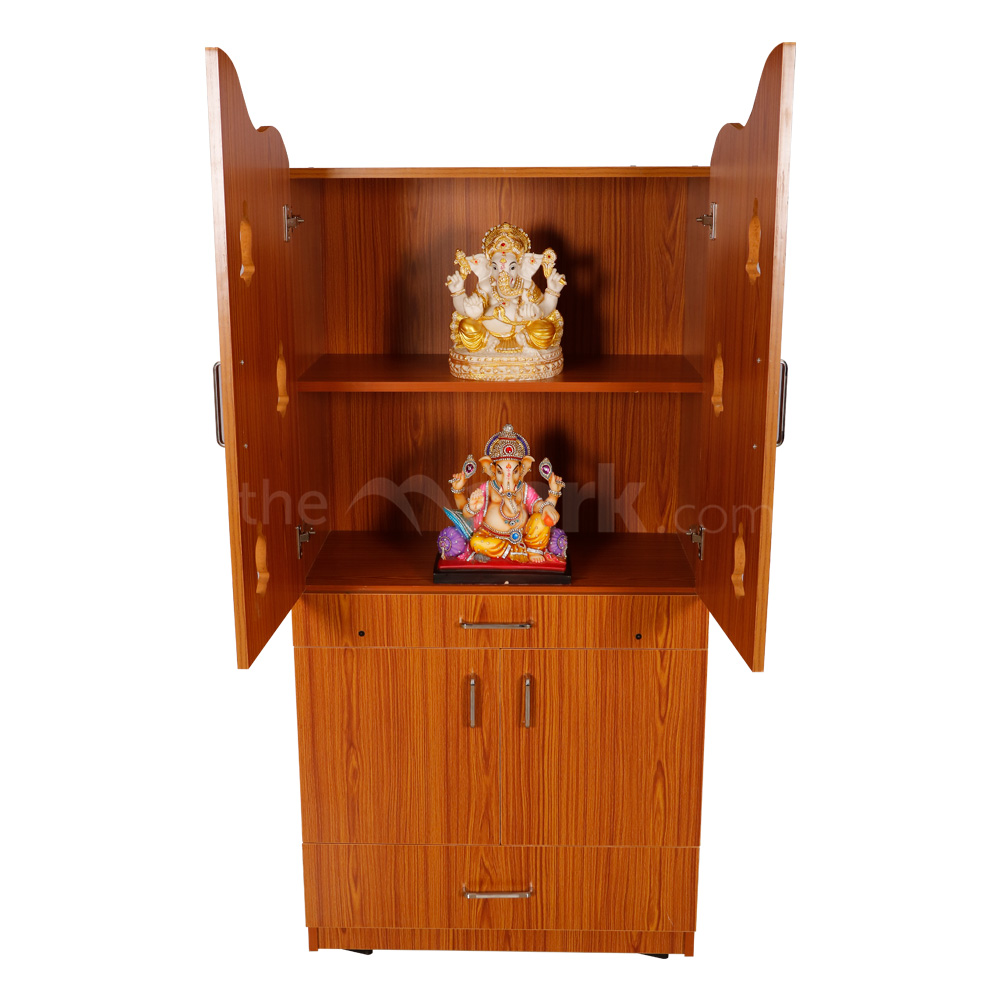 Buy Pooja Racks Pooja Racks Prayer Unit wooden mandir